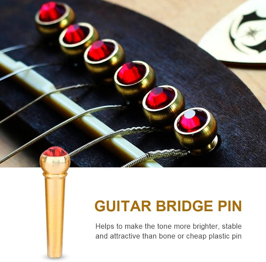 brass bridge pins