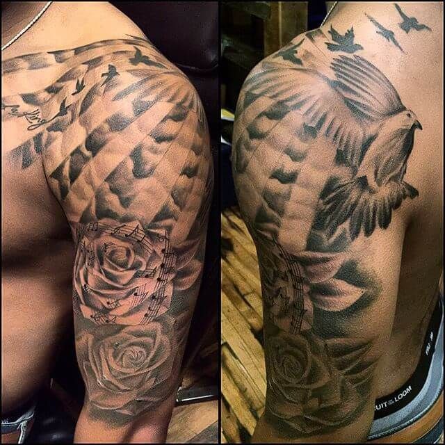 half sleeve ideas for men