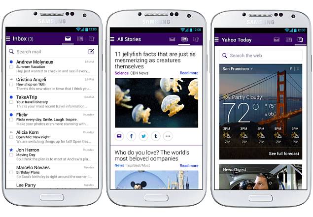 yahoo mail app android download