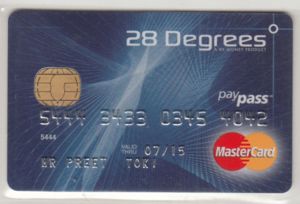 28 degrees mastercard