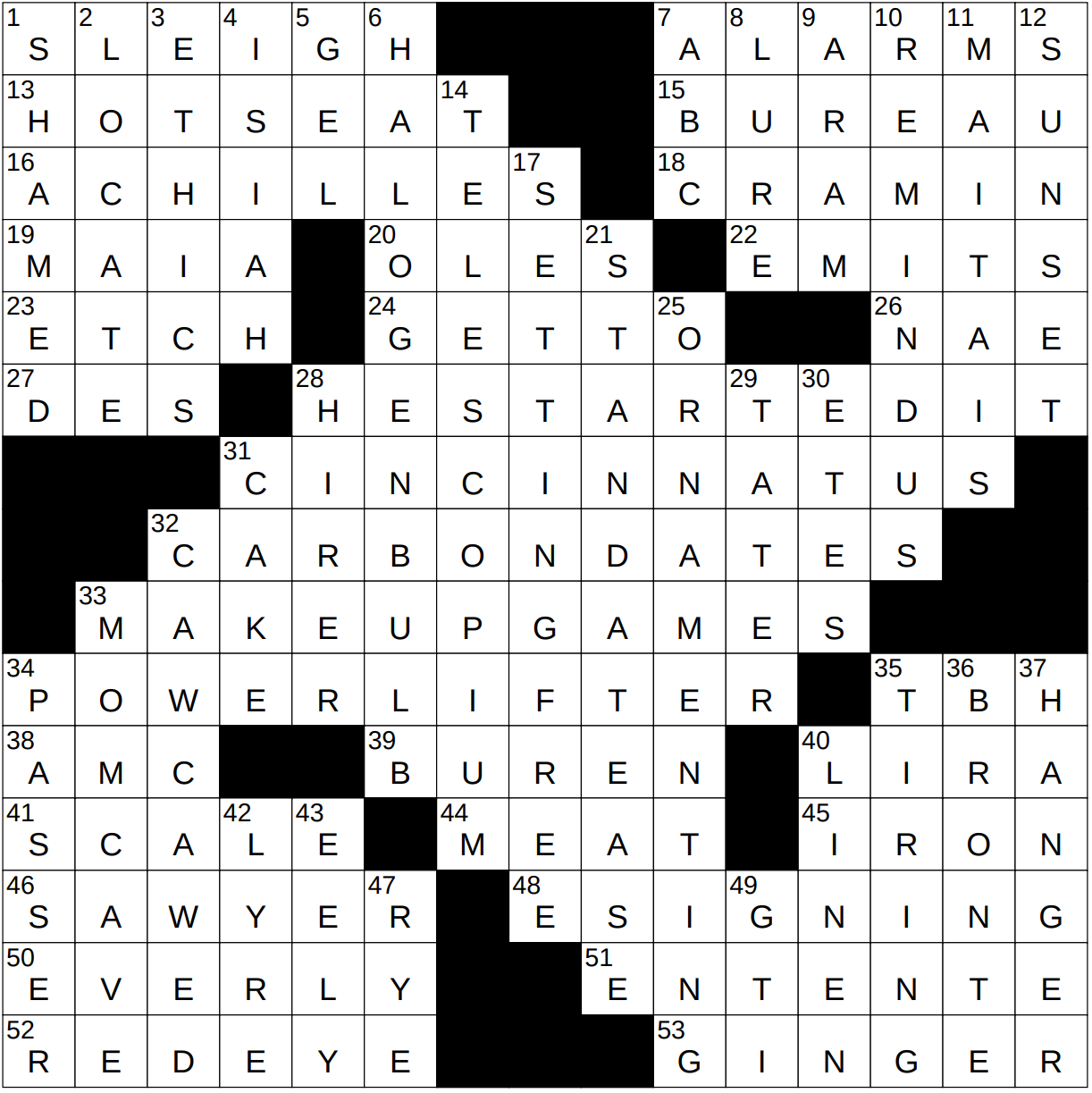 crossword clue bureau