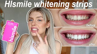 hismile teeth whitening strips reviews