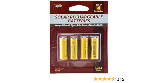 2/3 aaa rechargeable batteries for solar lights