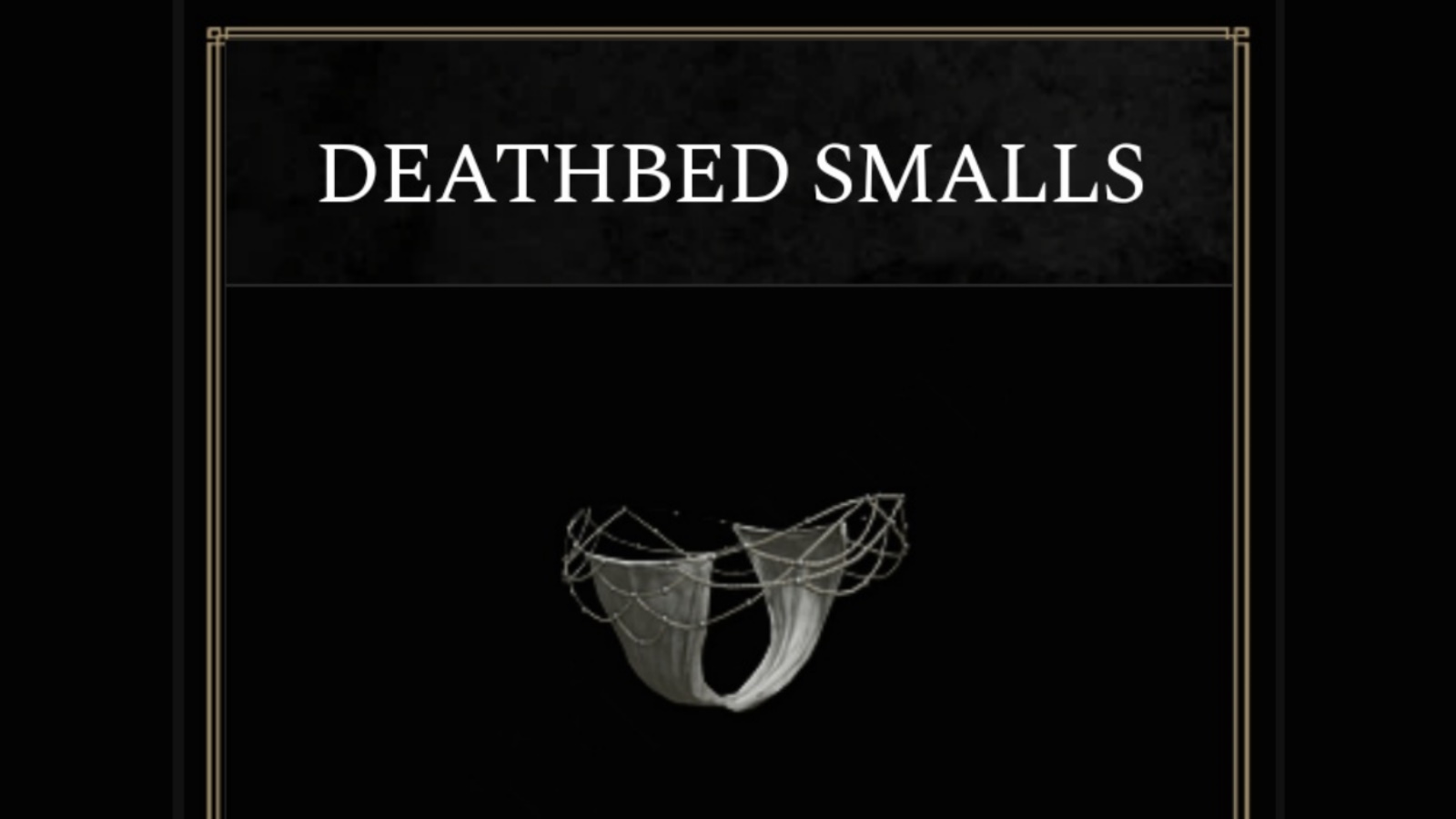 deathbed smalls