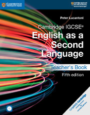 igcse english as a second language teachers book pdf