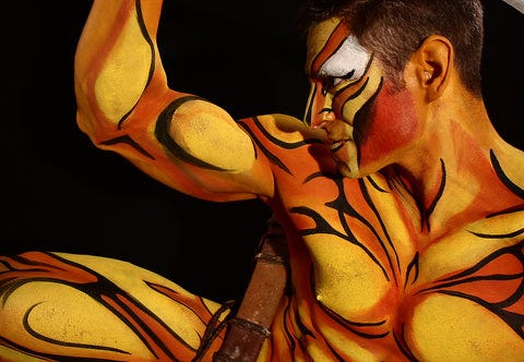 body paint ideas