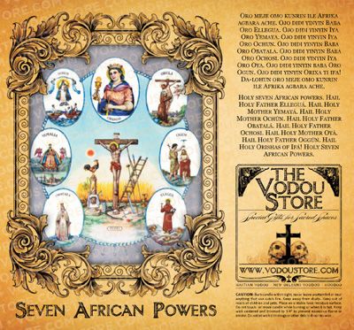 seven african powers prayer