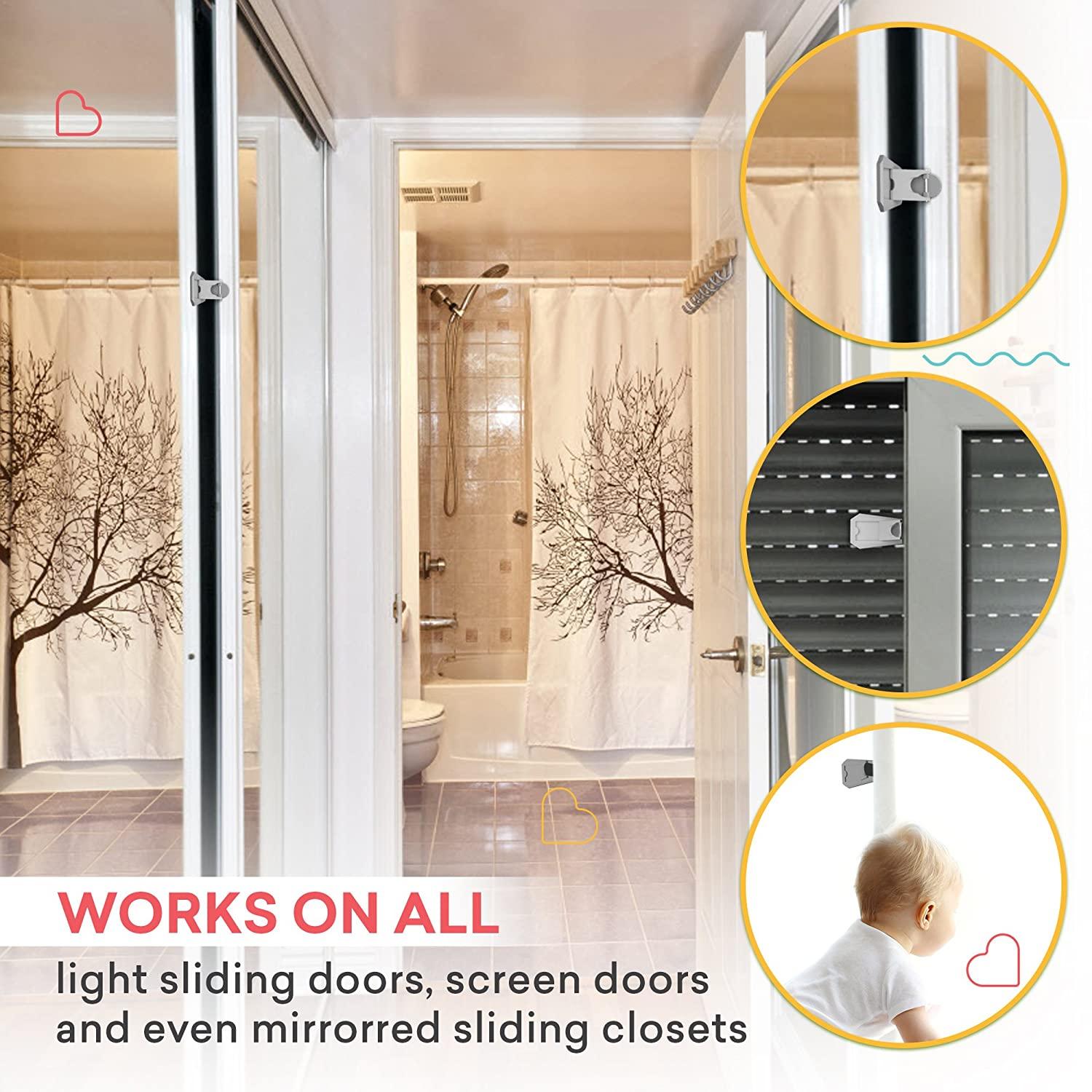 sliding door child lock