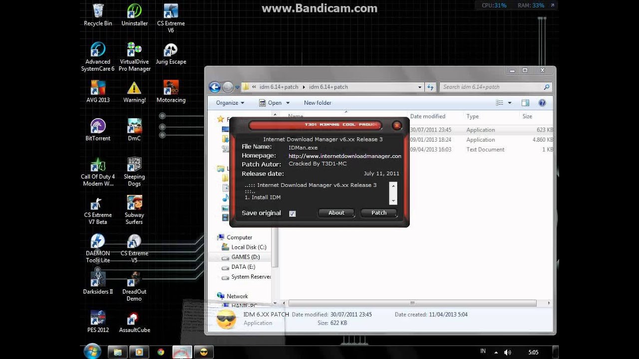 idm 6 xx patch