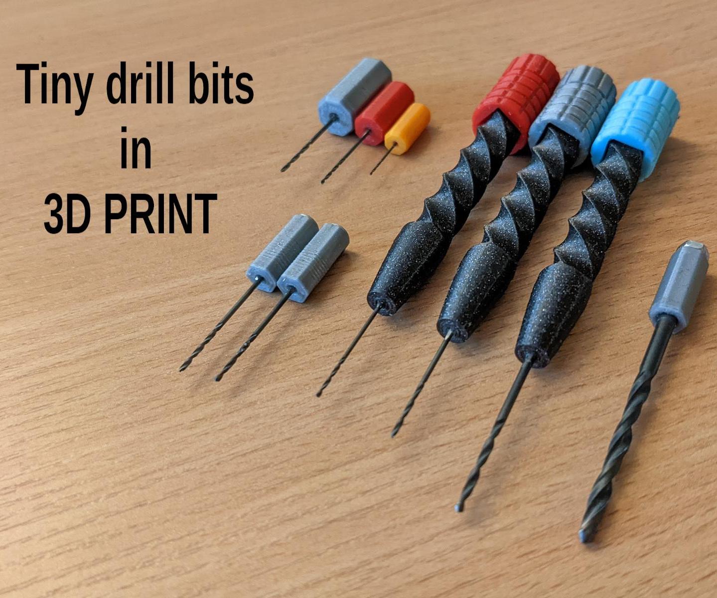 tiny drill bits