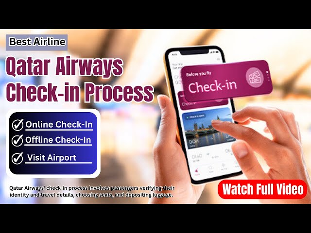 qatar airways online check-in