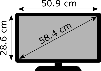 23inches to cm