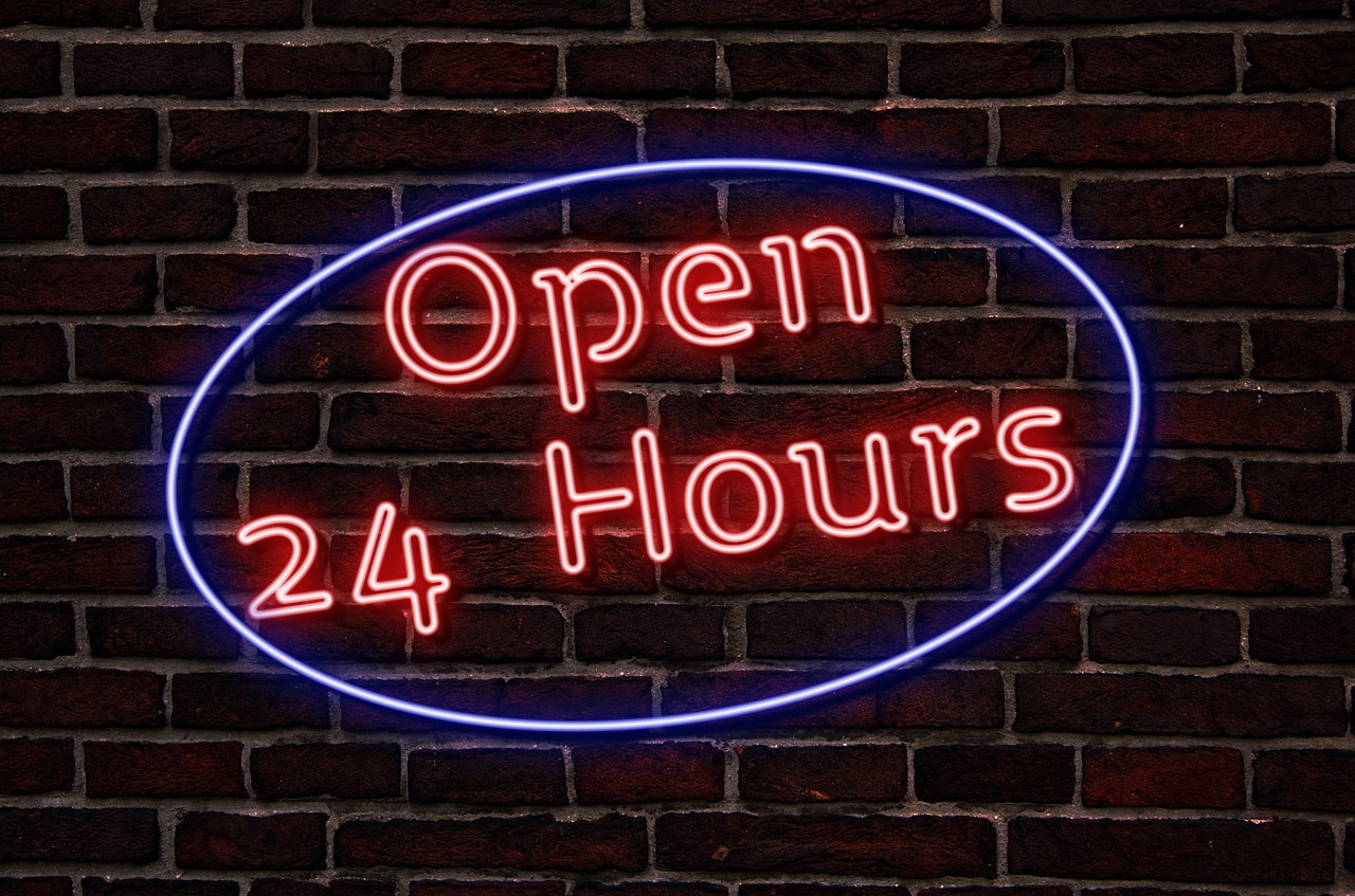 24 hours stores near me