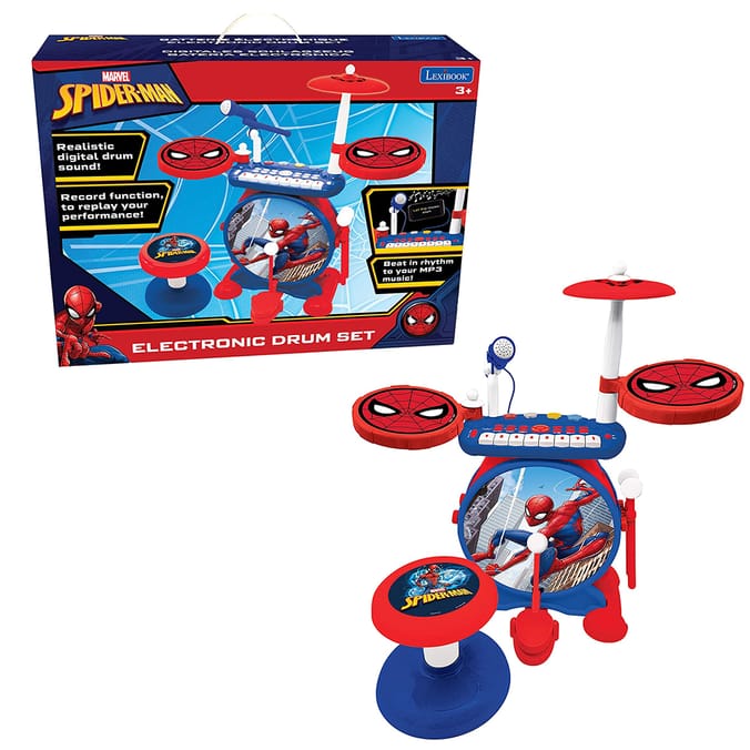 spider man drum set