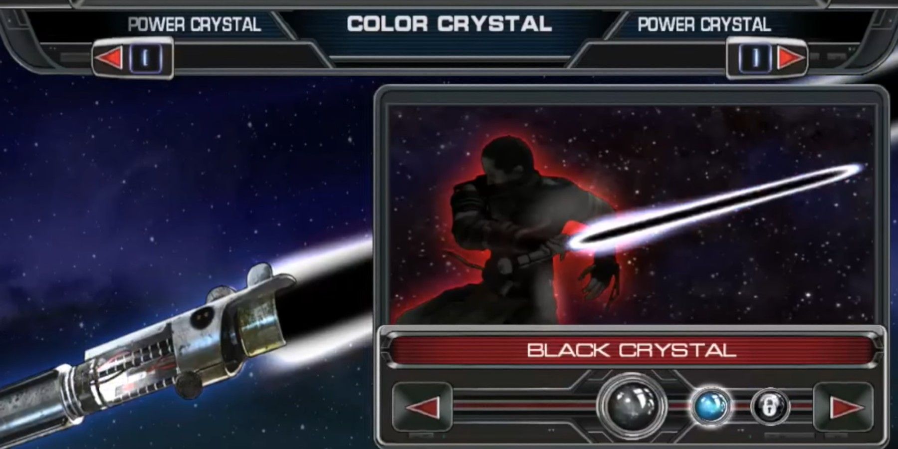 star wars the force unleashed all lightsaber crystals