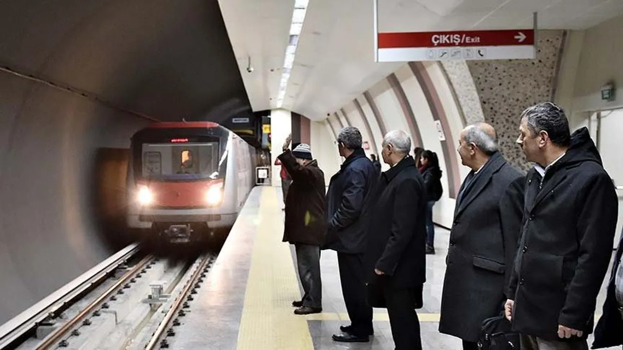 ankara metrosu arıza