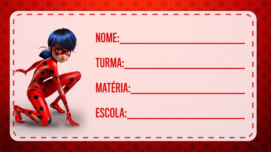 etiquetas de ladybug para imprimir gratis