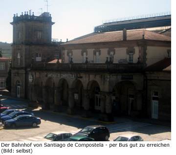 santiago de compostela bus zum flughafen