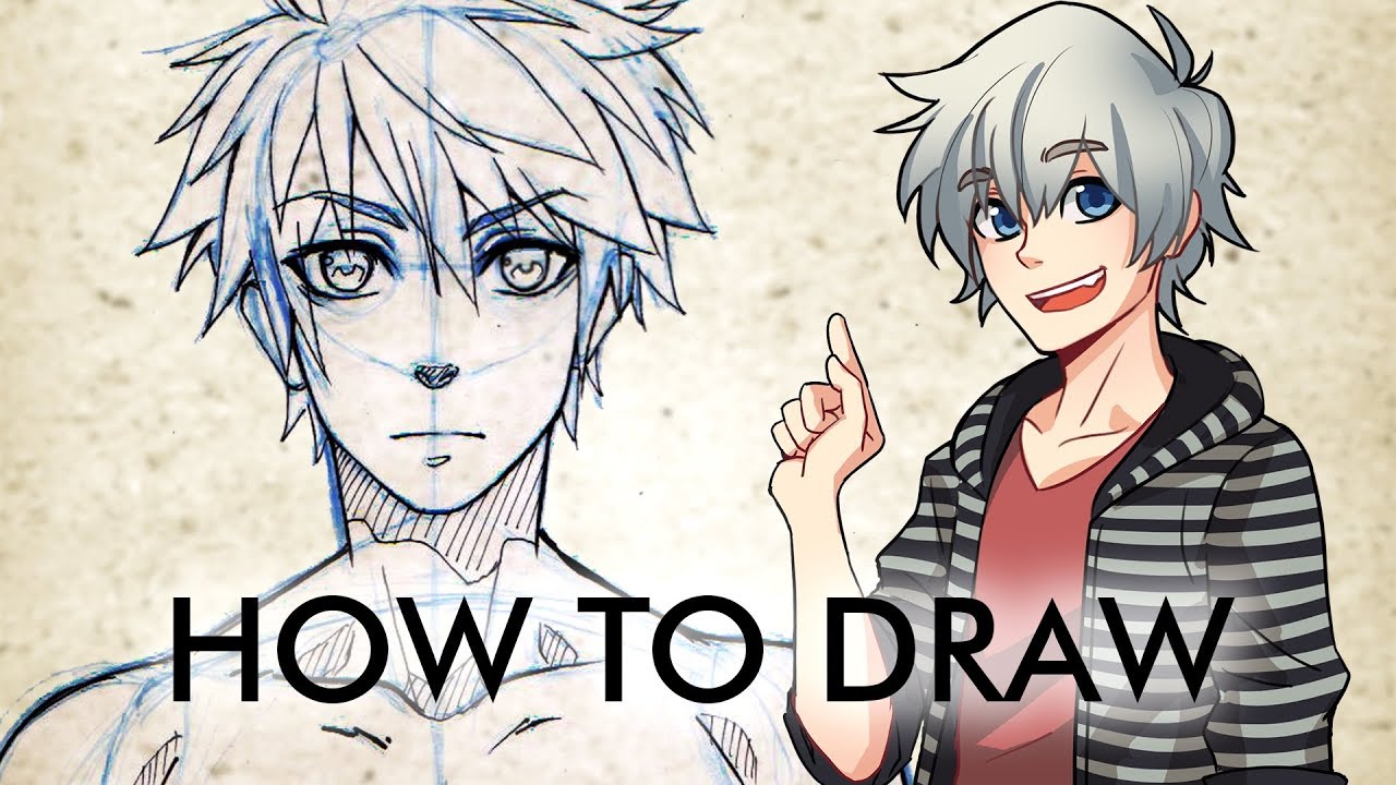 how to draw anime guys