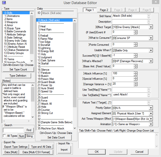 rpg file editor