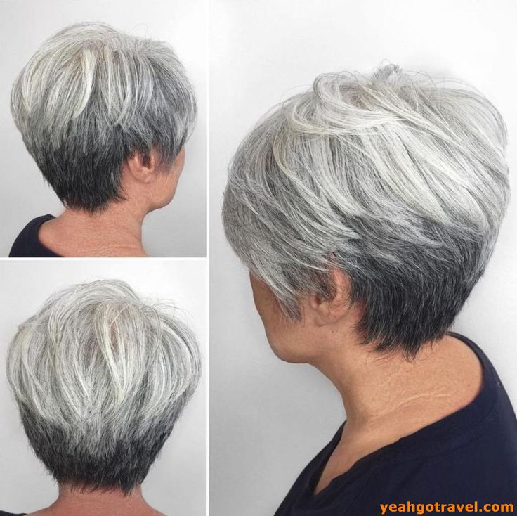 haircuts for gray hair over 60