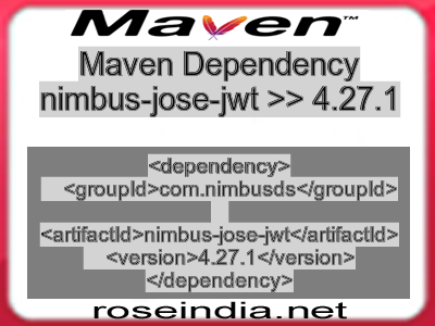 jwt maven dependency