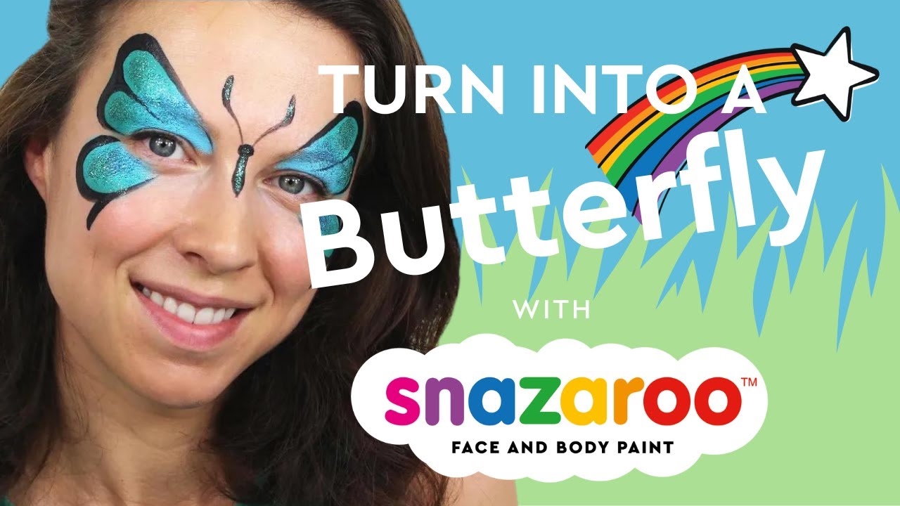 butterfly face paint easy