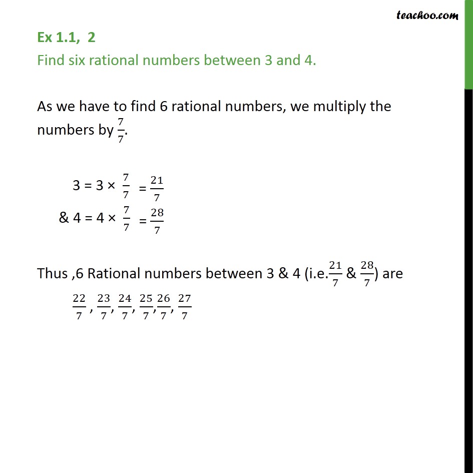 six rational number between 3 and 4