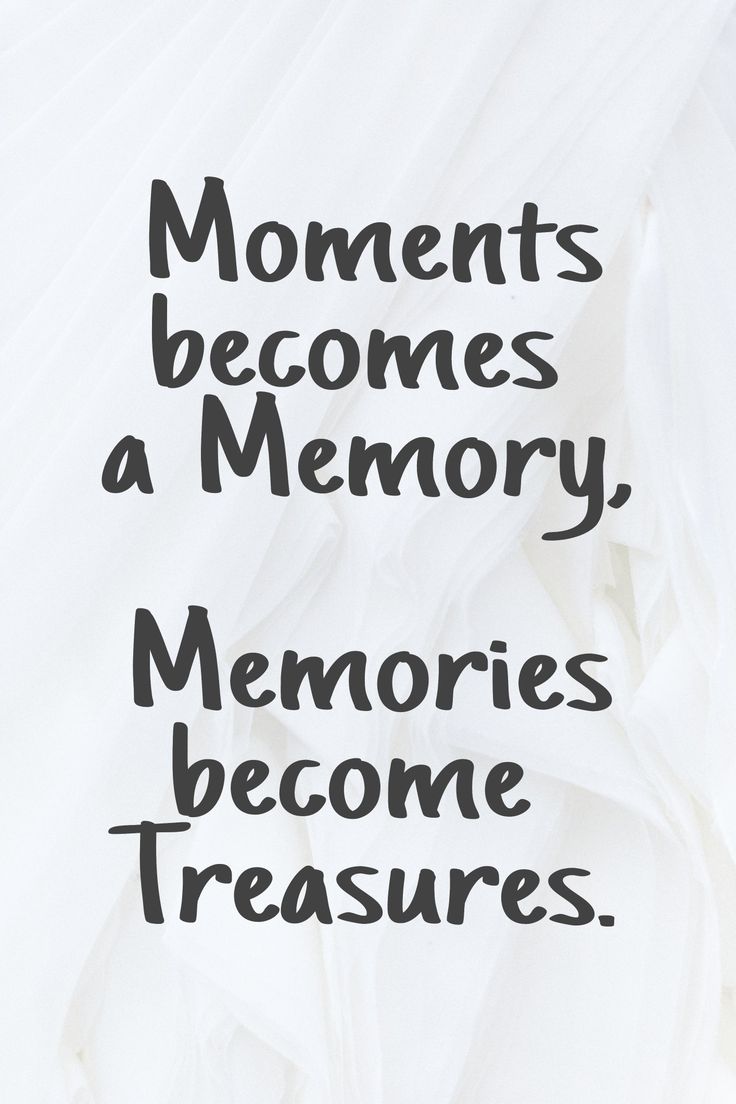 in memories quotes