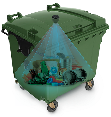 sensor garbage bin