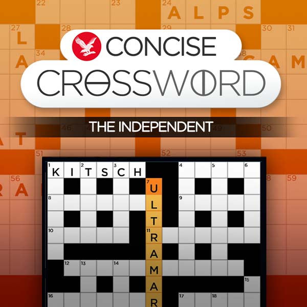 independent concise crossword