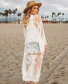 lace swimsuit cover up
