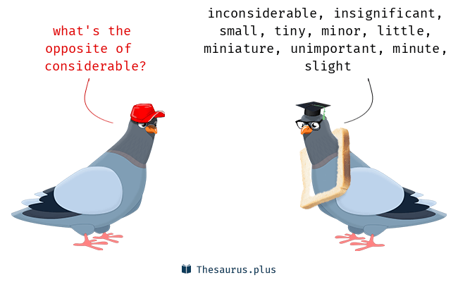 considerable thesaurus