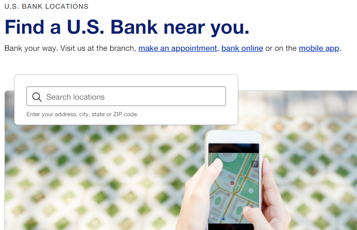 nearest us bank