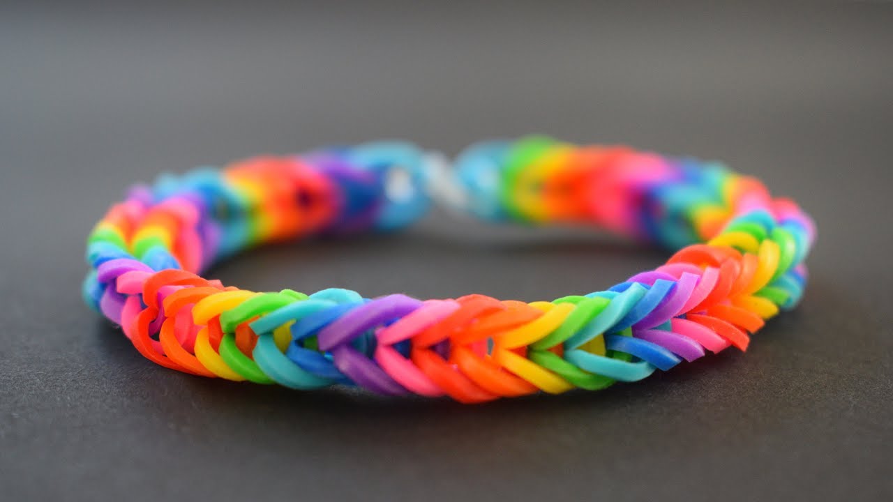 video bracelet rainbow loom