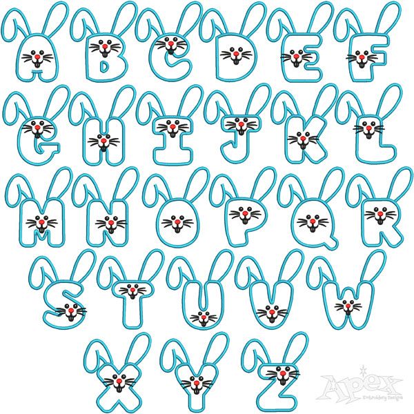 bunny fonts