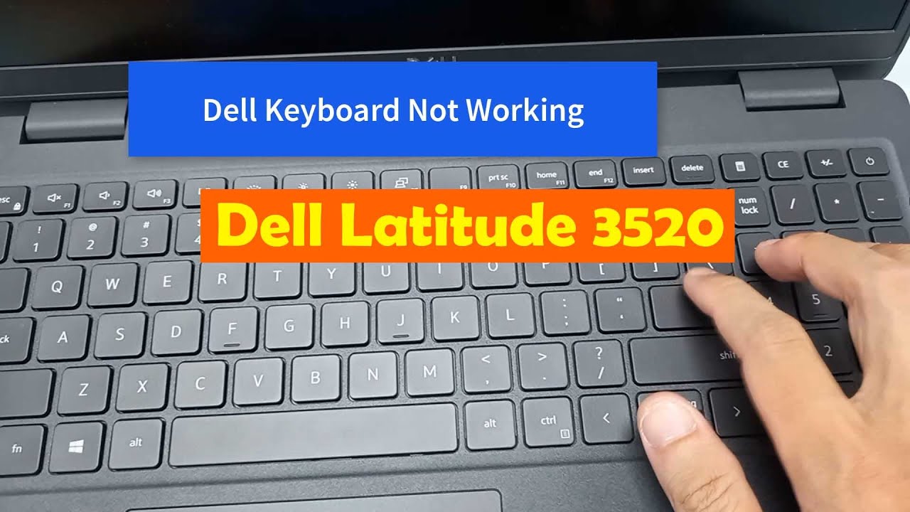 dell laptop keyboard not responding