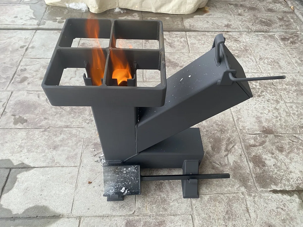 rocket stove steel