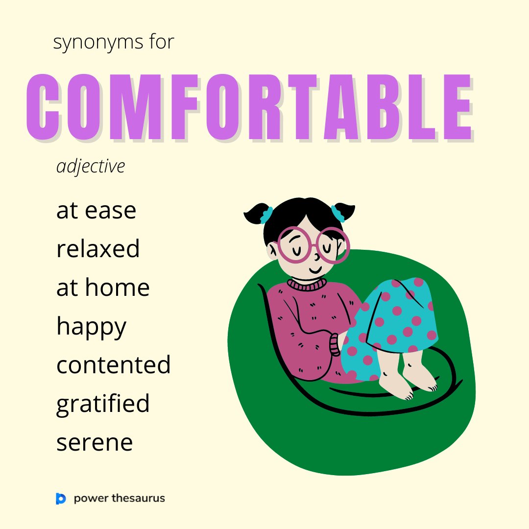 confortable synonym