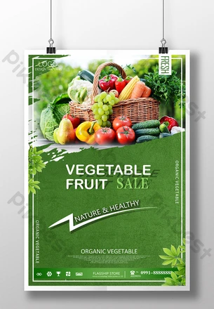 vegetable poster design