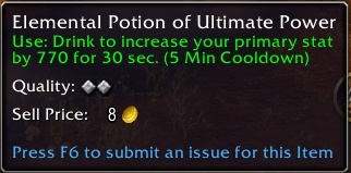 elemental potion of ultimate power