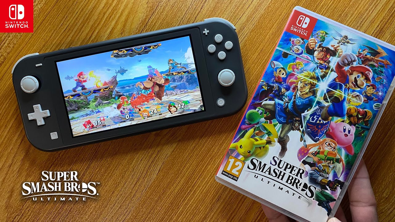 super smash bros nintendo switch lite