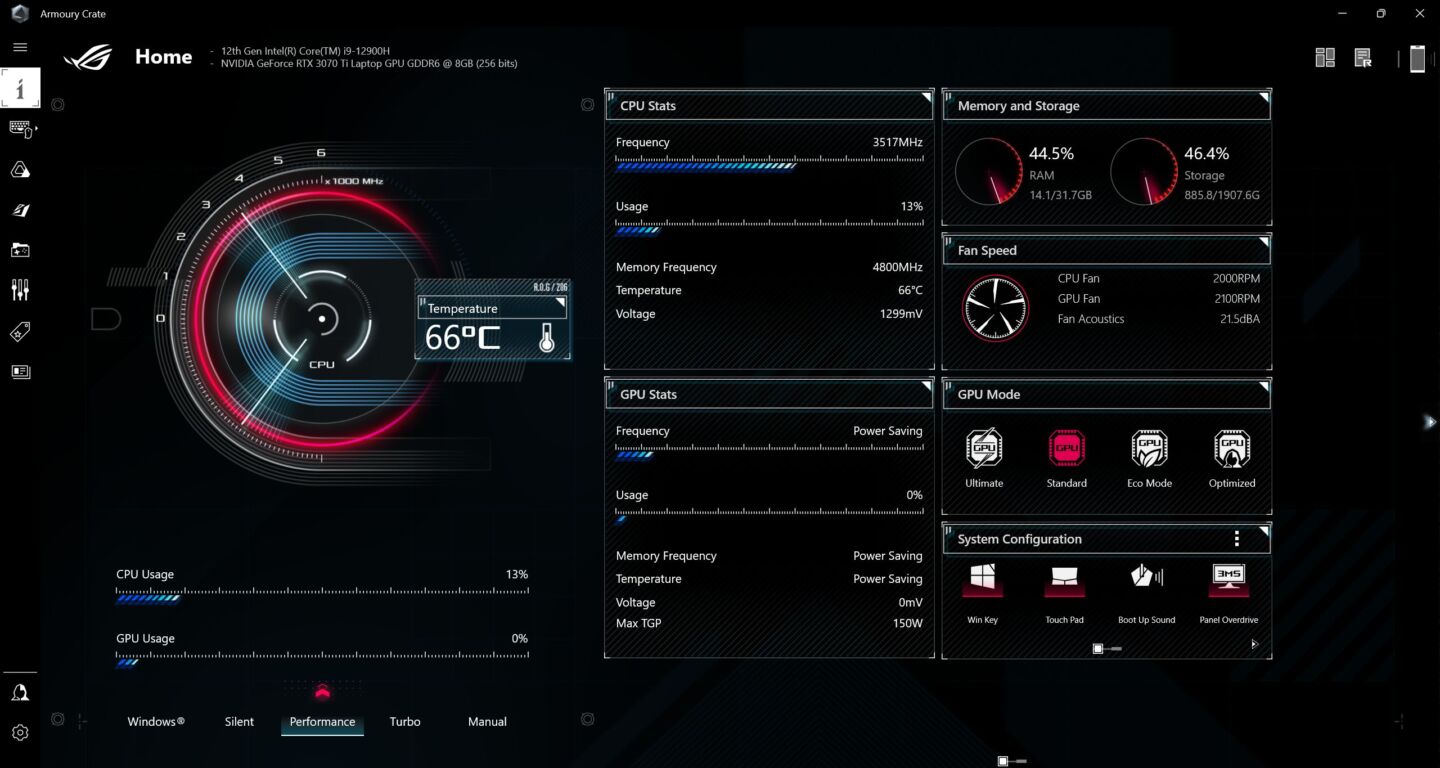 asus armoury crate download