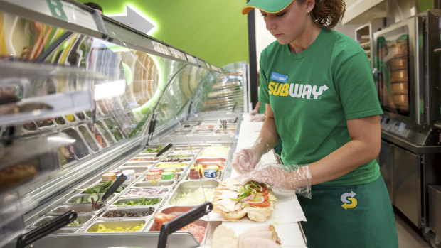 subway pay australia