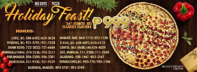 big guys pizza branches manila