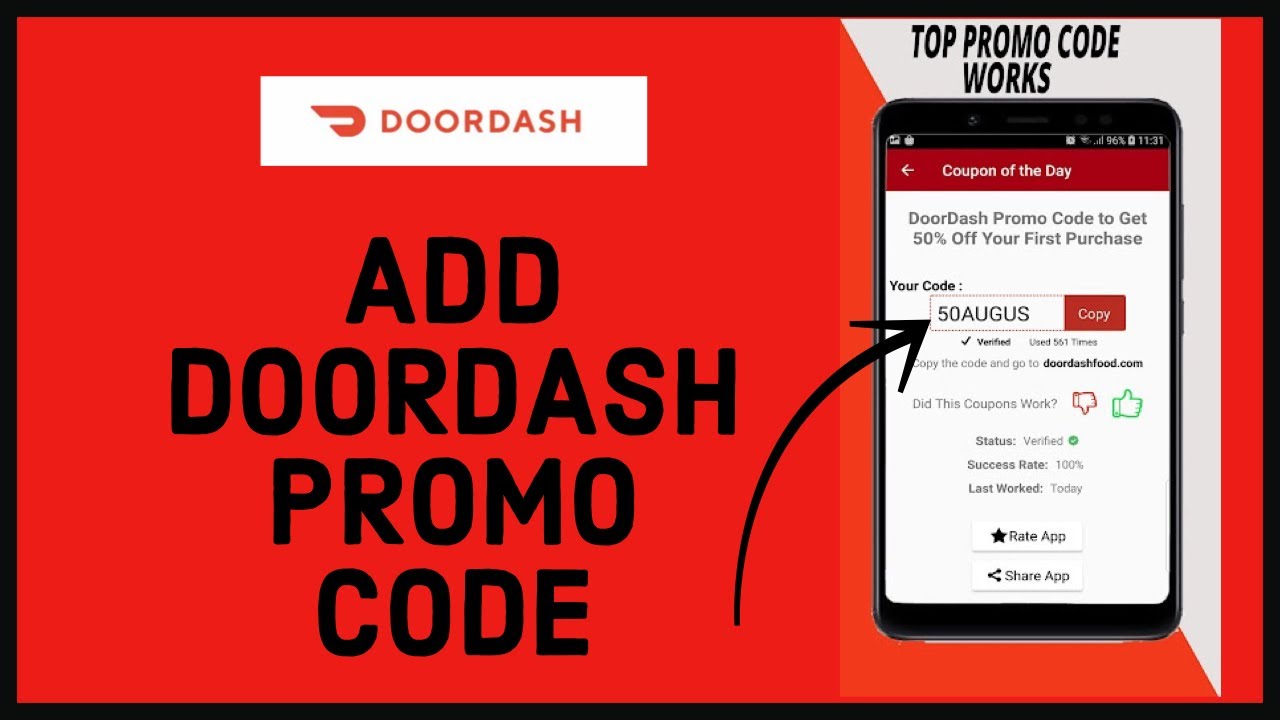 doordash voucher code