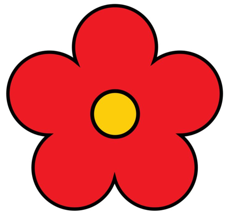 simple flower clipart