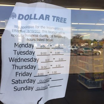 dollar tree near me hours