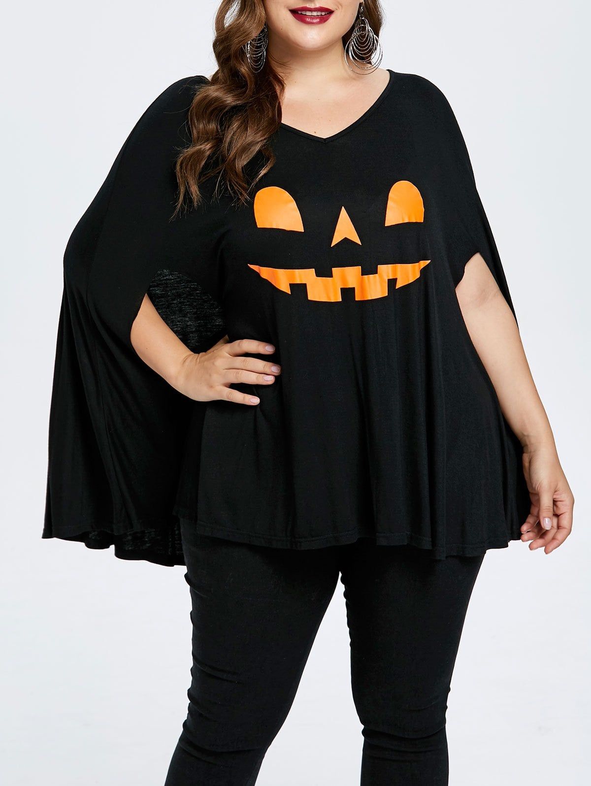 plus size womens halloween tops