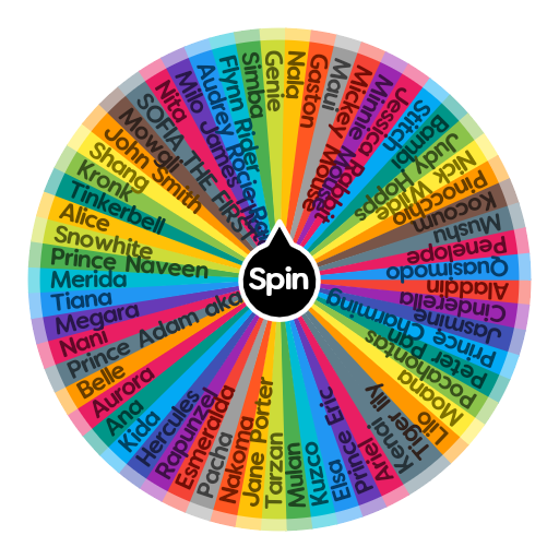 disney spin wheel